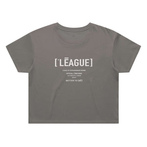 ['LĒAGUE]™ OFFICIAL UNIFORM CROP FADE