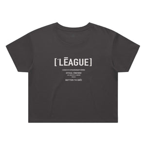 ['LĒAGUE]™ OFFICIAL UNIFORM CROP FADE