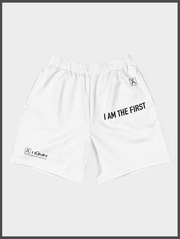 White Alpha Basketball Sport Shorts