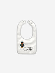 Little Humn Bone White Lil Hu Baby Bib