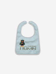 Little Humn Breeze Blue Lil Hu Baby Bib