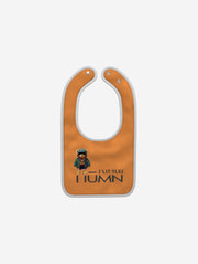 Little Humn Shine Orange Lil Hu Baby Bib