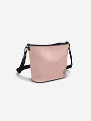 Little Humn PNK Pink Leather Bucket Tote Toddler Bag