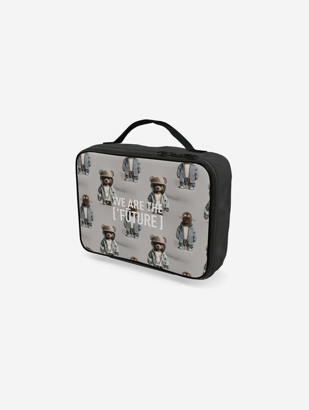 Little Humn Grey We Are The Future Kids Lunch Bag