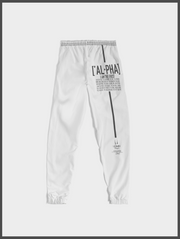 Alpha White Women Track Pants