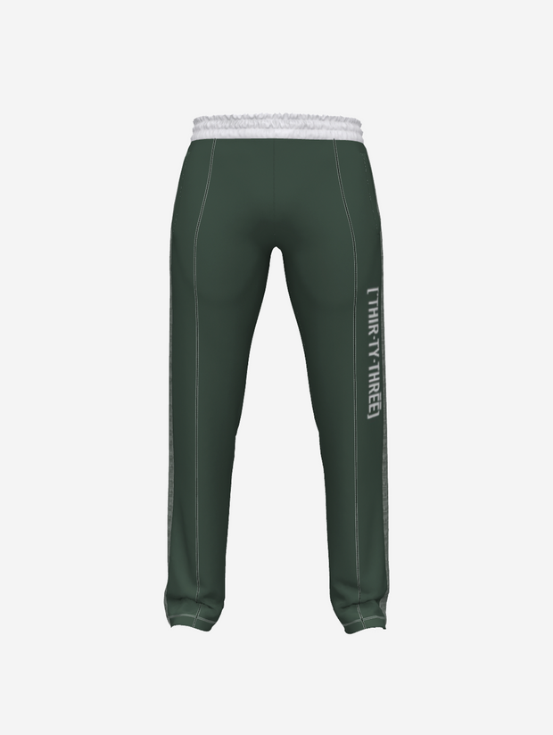 Green 33 Thirty Three Tracksuit Pants