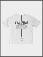 Alpha White Heavyweight Jersey Shirt