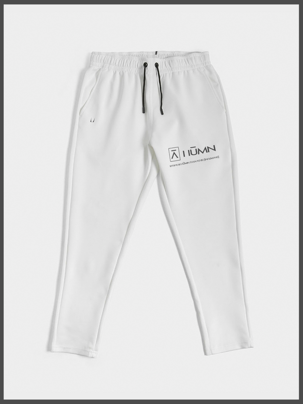 Alpha White Mens Jogger Pants