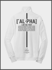 Alpha White Premium Track Jacket