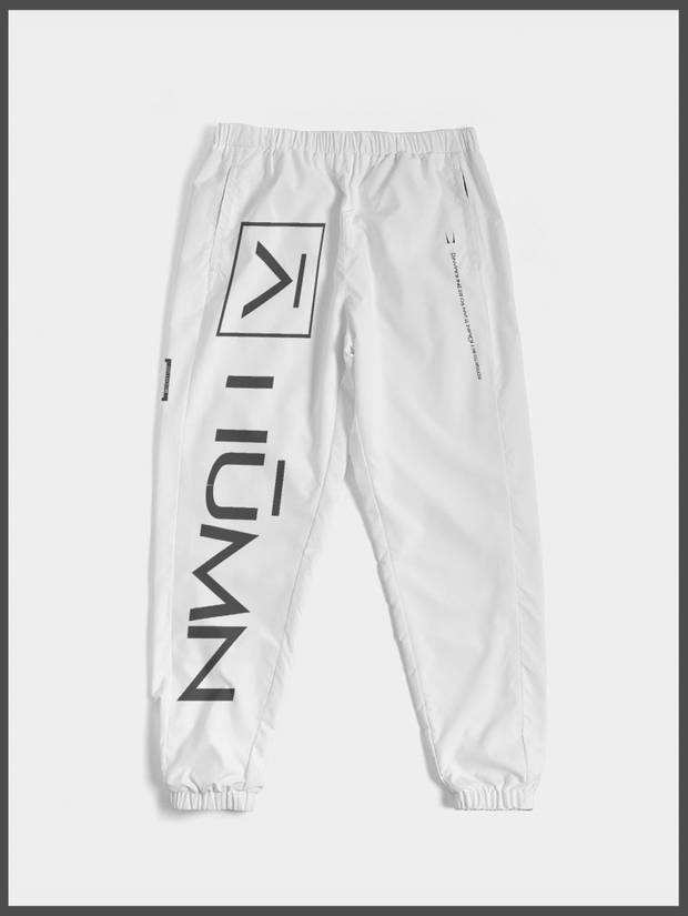 Alpha White Track Pants