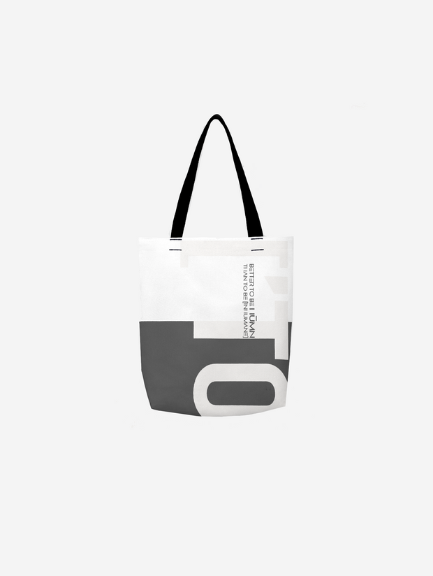 Grey Bone Tour Tote Bag