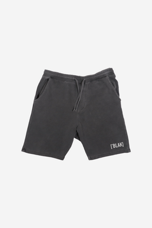 Black Blak Oversized Ova Shorts