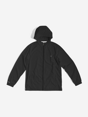 Black Logo Windbreaker Jacket