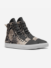 CT Fiber Python Black High-top Shoes