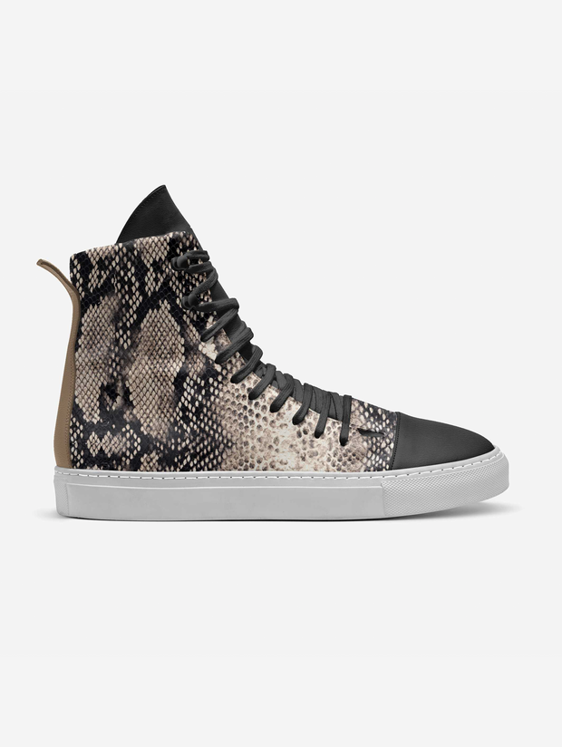 CT Fiber Python Black High-top Shoes