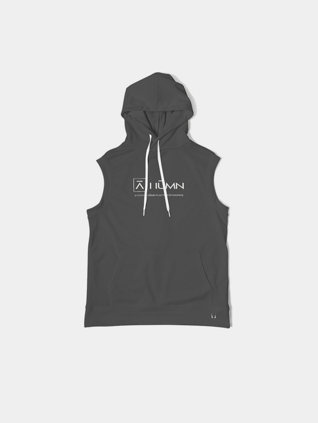 Gray A-SHood Brand Sleeveless Hoodie