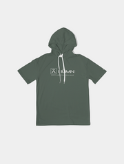 Green A-Hood Brand Short Sleeve Hoodie