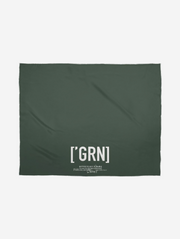 Green GRN U Wrap Scarf