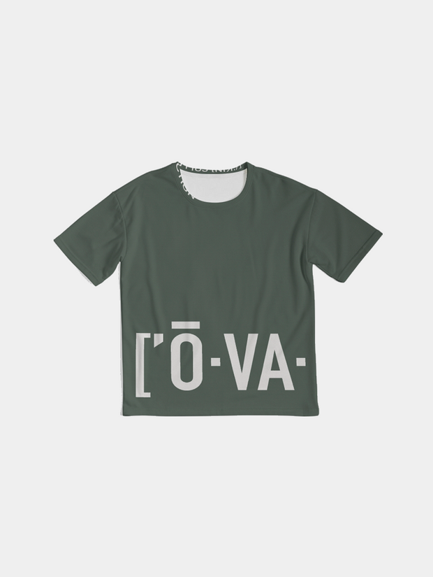 Green Bone Oversized Ova Tee