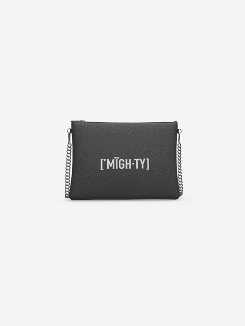 Grey Mighty Crossbody Bag