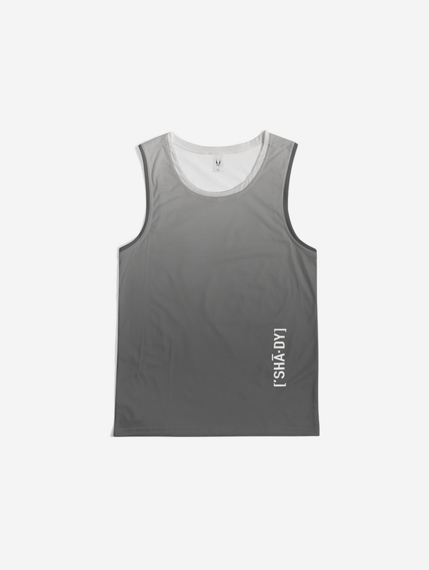 Grey Ombre Shady Sport Tank Top