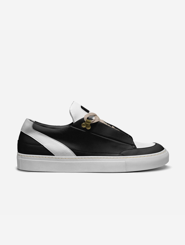 Heirs Black White Low-top Shoes