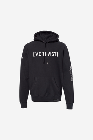 Black Activist Hoodie #color_black