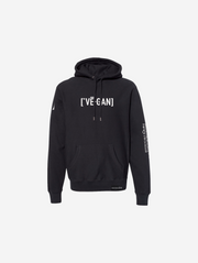 Black Vegan Hoodie #color_black