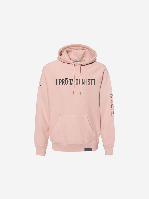 Pink Protagonist Hoodie 