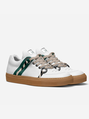 Lineage White Green Low-top Shoes