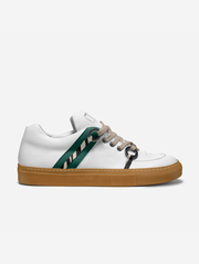 Lineage White Green Low-top Shoes