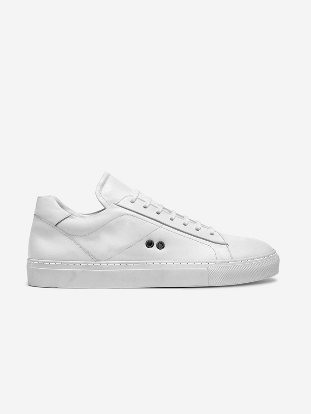 Offspring White Low-top Shoes