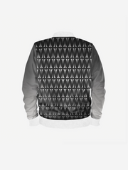 Ombre Grey U Bomber Jacket