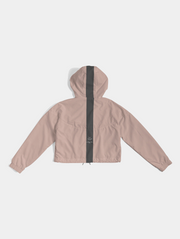 Pink PNK Crop Windbreaker