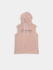 Pink A-SHood Brand Sleeveless Hoodie