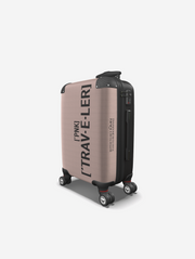 Pink PNK Traveler Luggage Suitcase