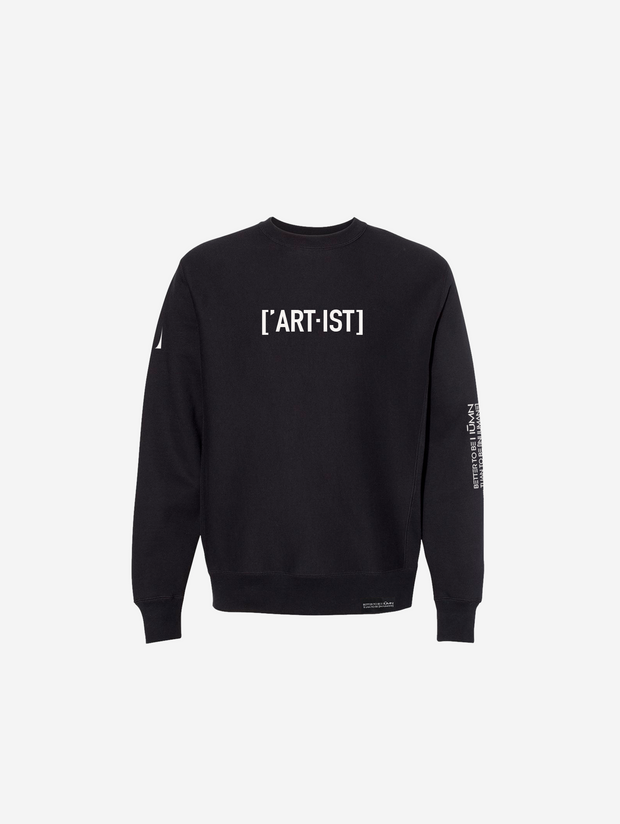 Black Artist Sweatshirt 