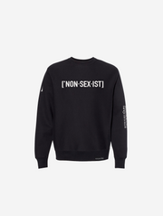 Black Nonsexist Sweatshirt #color_black