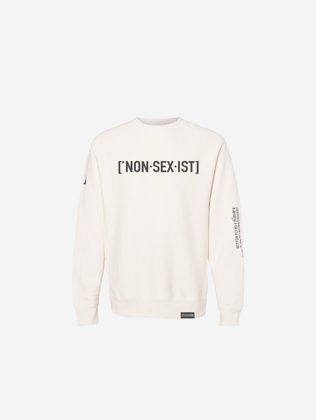 Bone Nonsexist Sweatshirt 