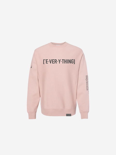 Pink Everything Sweatshirt 
