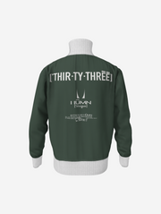 33 Thirty Three Green Tracksuit Jacket