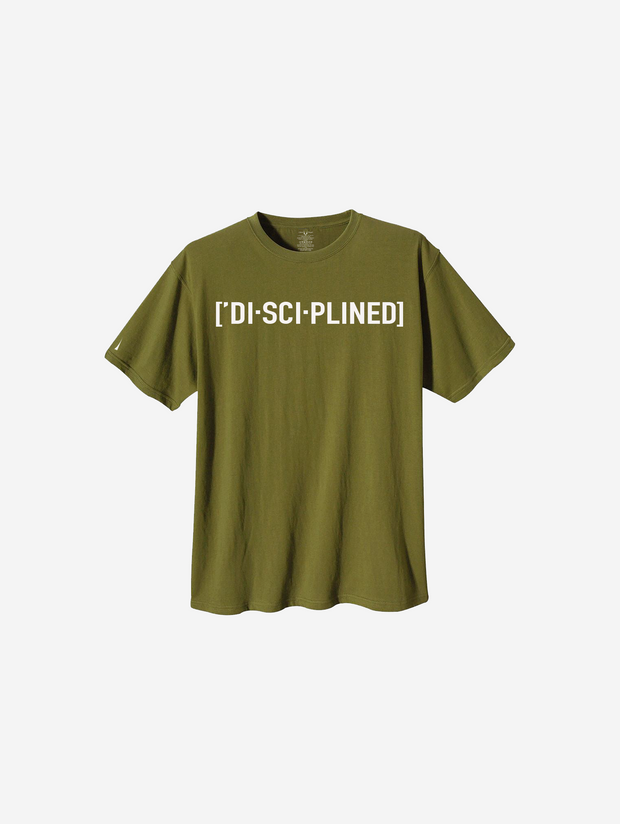 Olive Disciplined T-Shirt 