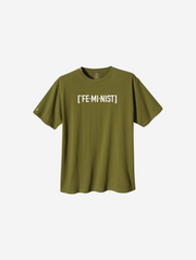 Olive Feminist T-Shirt #color_olive