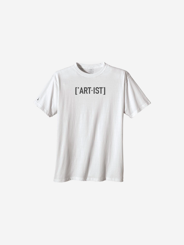 White Artist T-Shirt 