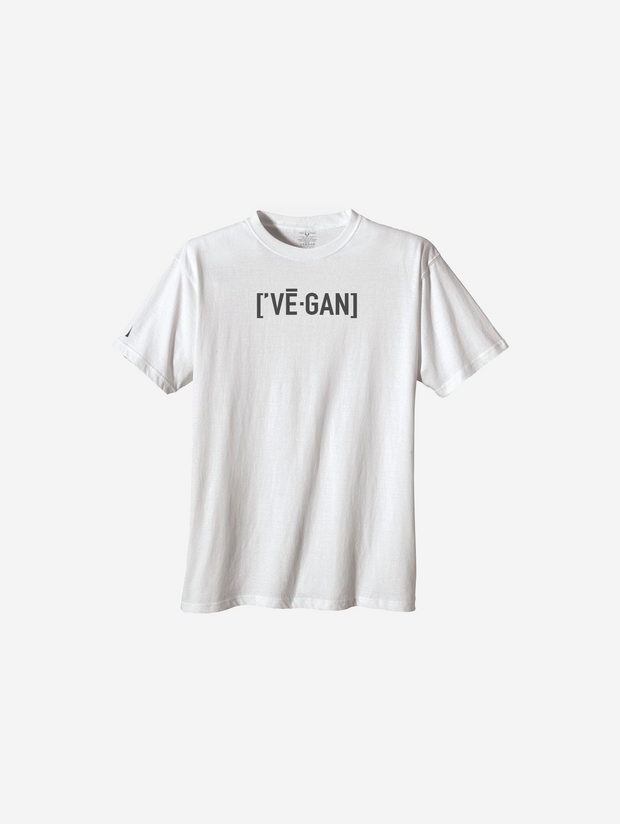 White Vegan T-Shirt 